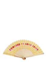 Winkee - Folding Hand Fan Powered By Good Vibes - Air Purifier - Oranžinė