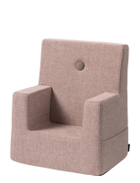 By KlipKlap - Kk Kids Chair - Soft Rose W. Rose - Kėdės ir taburetės - Rožinė