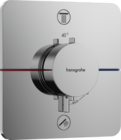 Termostatinis dušo maišytuvas Hansgrohe ShowerSelect Comfort Q, 15583000, chromas