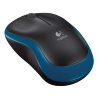 LOGITECH M185 cordless Notebook Mouse USB black blue | 910-002239