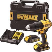 Akumuliatorinis gręžtuvas DEWALT DCD771S2-QW, maks. sukimo momentas 42 Nm, 18 V, 2 x 1,5 Ah akumulia