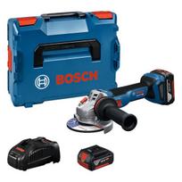 Akumuliatorinis kampinis šlifuoklis BOSCH Professional, GWS 18 V-11 S, 18 V, disko diametras 125 mm,