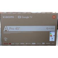 SALE OUT. Xiaomi QLED TV A Pro 2026 43" | SALE OUT. | Xiaomi QLED TV A Pro 2026 | 43 | Smart TV | Google TV | UHD | Dark Gray | DAMAGED PACKAGING