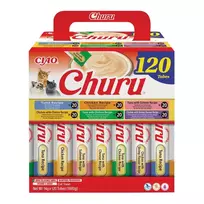 INABA Churu Tuna ir vištienos mišinys – skanėstai katėms – 120x14g