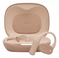 JBL Sense Lite belaidės ausinės su kabliuku, skambučiams ir muzikai, smėlio spalvos