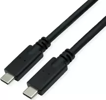 ROLINE USB 3.2 Gen 2 suderinamas laidas C-C ST/ST 10Gbit/s Emark 100W juodas - Laidas - Skaitmeniniai/Duomenys