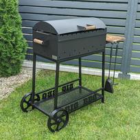 Bbq Expert Šašlykinė 104x47x92 cm, pilnas komplektas, metalo storis 4mm