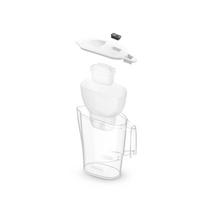 „Brita Aluna 2,4l“ ąsotis + 2 „Maxtra“ kasetės balta