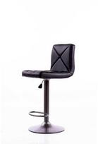 Restpro Baro kėdė PROVANCE ECO LEATHER CHROME Juodas