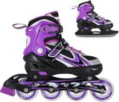 Nils Extreme 2in1 riedučiai / ledo ritulio pačiūžos NH18188