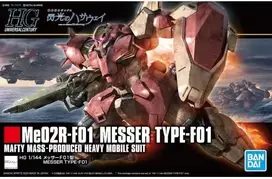 Bandai HGUC Messer Type-F01 1/144 Gunpla plastikinis surenkamas modelis
