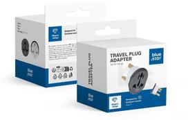 BlueStar Blue Star Mėlynas STAR travel adapter GO TO UK (Type G) 13 baltas