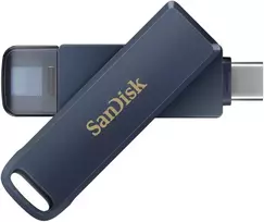 USB laikmena SanDisk iXpand Phone Drive USB-C 64GB, mėlyna