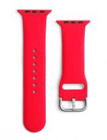 Hurtel silikoninis dirželis Apple Watch 2-9/SE 38/40/41mm silikoninis dirželis APS raudonas