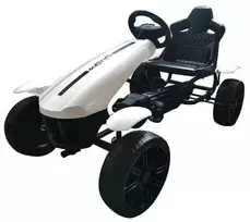 Toycars Go-Kart, 115x62.5x60 cm, Baltas