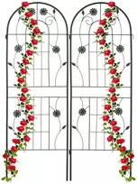 Relaxdays 150 cm Treliažo rinkinys, 2 vnt.