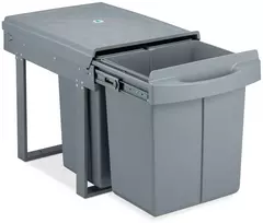 Relaxdays Įmontuojamos šiukšliadėžės 1x 20 l ir 2x 10 l