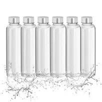 Gertuvė Relaxdays 6 dalių stiklinių vandens butelių rinkinys, 500 ml