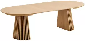House Nordic Valgomojo stalas 120x120x75 cm ąžuolas