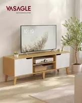 TV staliukas Vasagle Televizoriaus staliukas su reguliuojama lentyna