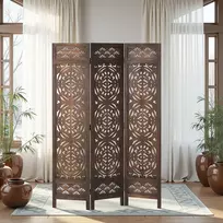 Homestyle4U Kambario pertvara, 120x2x170 cm, ruda