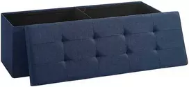 Pufas su daiktadėže SONGMICS 110 x 38 x 38 cm