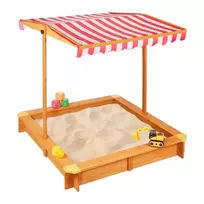 Relaxdays Smėlio dėžė su stogeliu