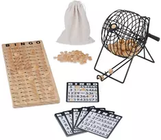 Relaxdays Medinis bingo žaidimas