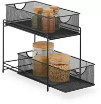 Relaxdays Spintelės organizatorius, metalas, 32x19x35.5 cm