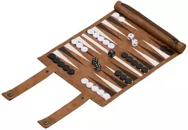 Relaxdays Kelioninis žaidimas Backgammon