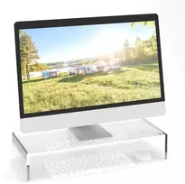 Laikiklis Relaxdays Akrilinis monitoriaus stovas