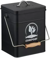Relaxdays Komposto dėžė su kvapų filtru 6 litrai