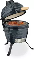 Relaxdays Keraminė „Kamado“ kepsninė