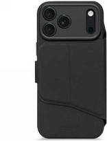 Dėklas Decoded Textured Silicone Detachable Wallet - obudowa ochronna do iPhone 17 Pro Max kompatybilna su MagSafe (phantom juodas)