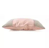 Bazaar Pagalvėlės užvalkalas 30x50 cm rožinis lininis veliūras