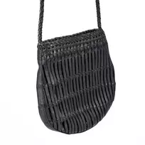 Bazaar Sling krepšys 4x20x77 cm juoda oda