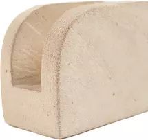 Bazaar Servetėlių laikiklis, 6x13x8 cm, natūralus smiltainis