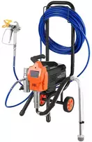 VEVOR Beorė dažymo mašina 1500W, 3300PSI su vežimėliu