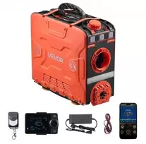VEVOR Portatyvus dyzelinis oro šildytuvas 8kW su Bluetooth valdymu ir LCD ekranu (380 x 150 x 410 mm)