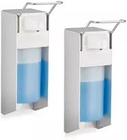 Relaxdays Dezinfekcinio skysčio ir muilo dozatorius 500 ml