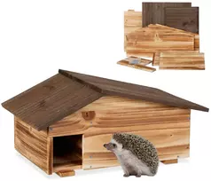 Relaxdays Ežio namelis su pagrindu