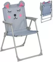 Relaxdays Vaikiška kempingo kėdė su motyvu