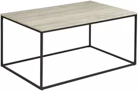 House Nordic Kavos staliukas 90x60x45 cm juodas smėlio plieno