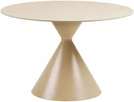 House Nordic Valgomojo stalas 120x120x76 cm smėlio