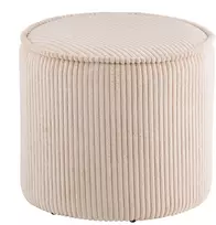 None Smėlio spalvos kordoro pufas, D40X35CM