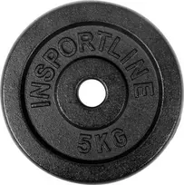 Ketaus svorio diskas inSPORTline CastCzech 5kg 30 mm