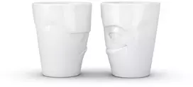 Usorteret Lumarko Fiftyeight 350 ml puodelis Šiurkštokas ir Piktavališkas balta