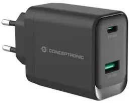 Carruzzo Conceptronic ALTHEA20B45 mobiliojo įrenginio kroviklis Universalus Juoda AC Spartusis įkrovimas Vidaus