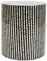 Av1730-28B Staliukas apvalus Avola Juodas Multi