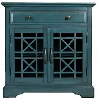 Mėlyna Av175-32 Komoda 2D/1S Avola Antique Mėlyna